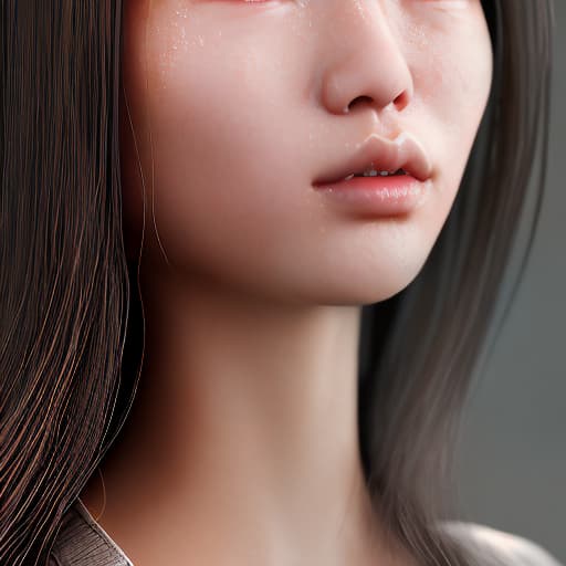 redshift style Jennie Kim, a close up of a woman's showing her , view from the side”, hq ”, detailed ”, detailed”, soft smooth skin, , stained”, 8 k beautiful, dripping long hair, high definition”, highly detailed”, highly detailed ”, gape, panoramic view of , finely detailed, smooth red skin, finely detailed feature, very detailed”