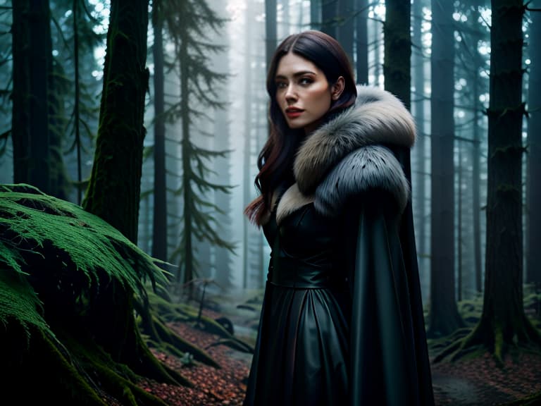  dark forest, bushes, no creatures hyperrealistic, full body, detailed clothing, highly detailed, cinematic lighting, stunningly beautiful, intricate, sharp focus, f/1. 8, 85mm, (centered image composition), (professionally color graded), ((bright soft diffused light)), volumetric fog, trending on instagram, trending on tumblr, HDR 4K, 8K