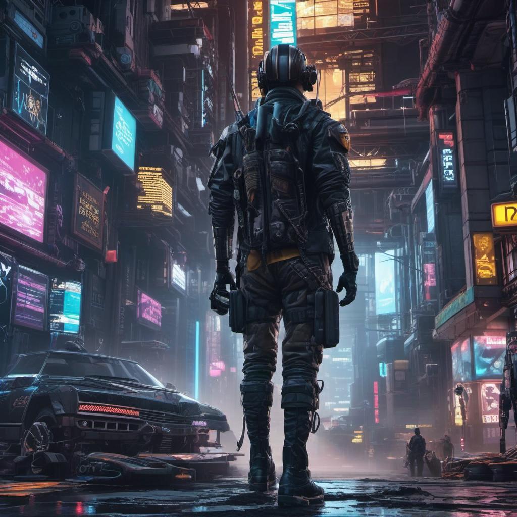  , cyberpunk style