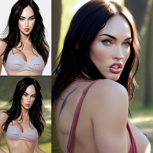  (--Style Realistic) Megan Fox, , model