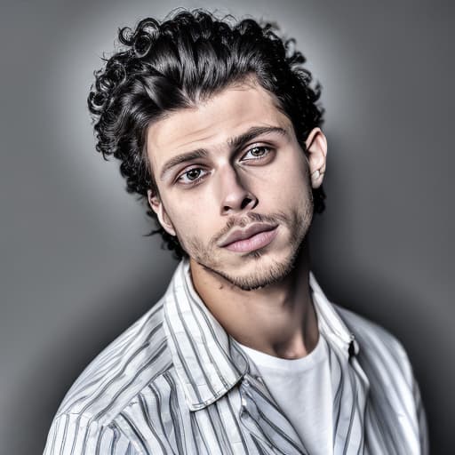 portrait+ style Francois Arnaud queer face