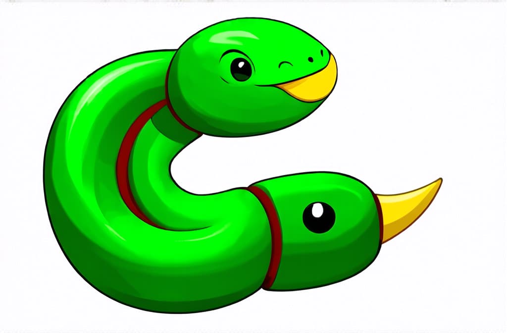  green wooden snake ar 3:2 {prompt}, maximum details