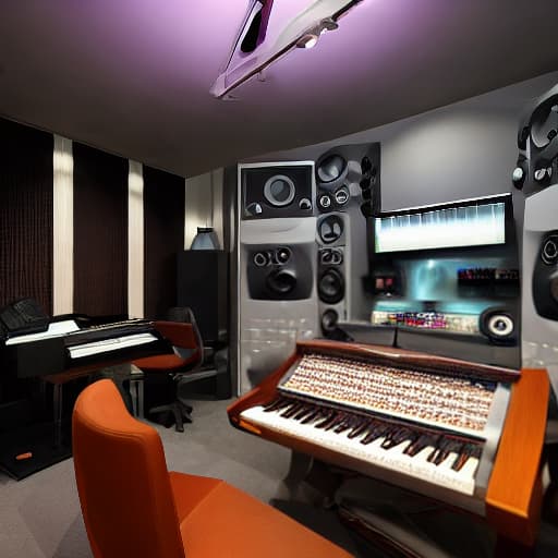  (Music Studio), <lora:3DMM_V12:1>, 3D, highly detailed, 4k, high quality hyperrealistic, full body, detailed clothing, highly detailed, cinematic lighting, stunningly beautiful, intricate, sharp focus, f/1. 8, 85mm, (centered image composition), (professionally color graded), ((bright soft diffused light)), volumetric fog, trending on instagram, trending on tumblr, HDR 4K, 8K