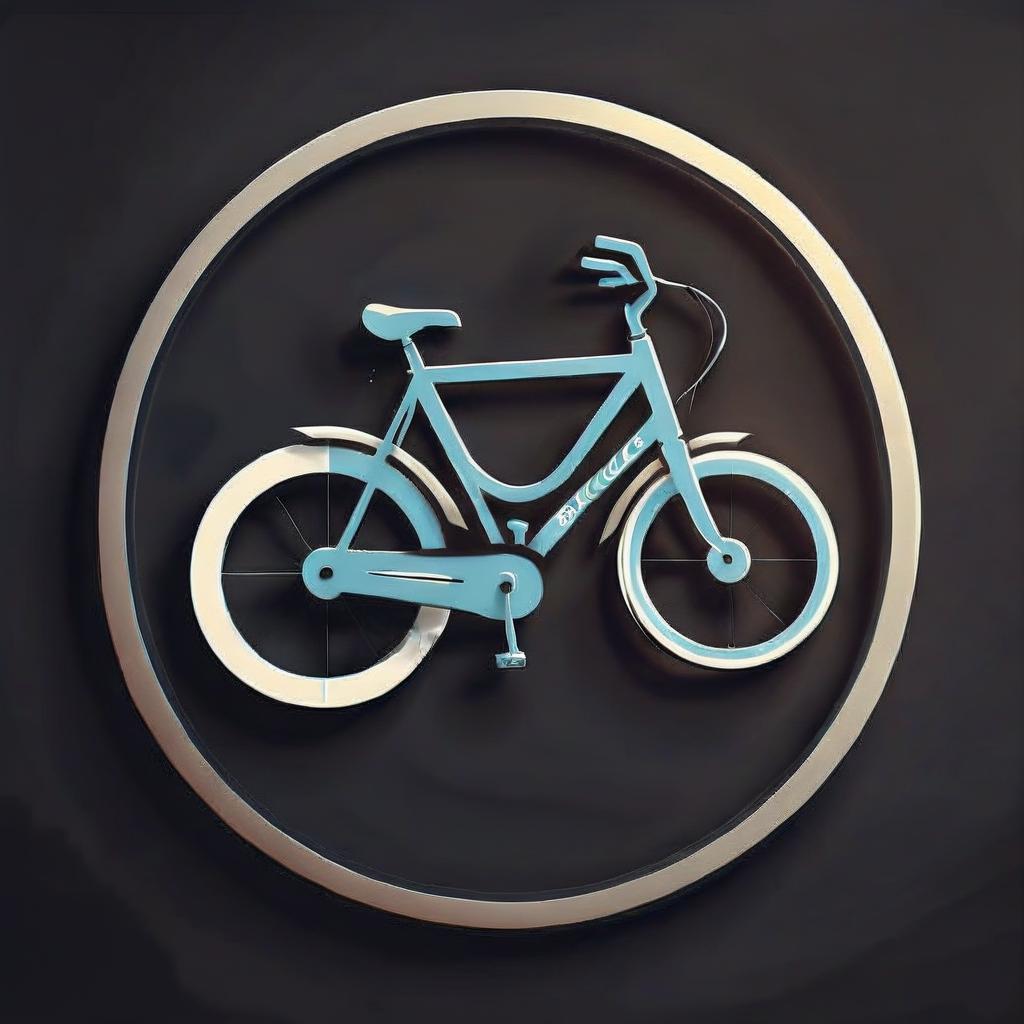  bicycle logo, logo