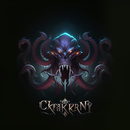  beautiful logo with kraken craft, dark , creepy , blood , monsters , by jason engle , carlos huante , charlie bowater , simon lee , brom hyperrealistic, full body, detailed clothing, highly detailed, cinematic lighting, stunningly beautiful, intricate, sharp focus, f/1. 8, 85mm, (centered image composition), (professionally color graded), ((bright soft diffused light)), volumetric fog, trending on instagram, trending on tumblr, HDR 4K, 8K