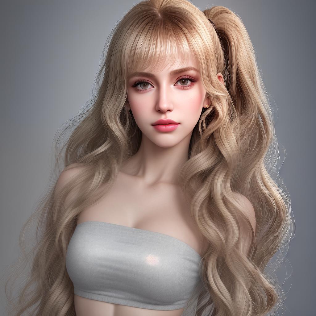  masterpiece, best quality, , , Russian, beautiful face, ( hair), big lips, innocent face, cute tall tall nose, snub nose, (realistic), super detail, masterpiece, ultra-high resolution, 8k UHD, SLR camera, high quality, detailed skin texture, toned body, symmetrical face, detailed face, perfect face, realistic , straight smooth hair, looks , (abundant makeup:1.1), sports top, photorealism, studio lighting, soft shadows, best quality, top model with long , noticeable abs, (hair gathered in a ponytail:1.2), curls fall in strands on the face, bangs on the face, pulling own down, S247_JuliaDamia, S129_LizaKovalenko, S197_IvankaPeach, pantypull, pantydrop, , <lora:WTF.H.RV1:.5>, <lora:a