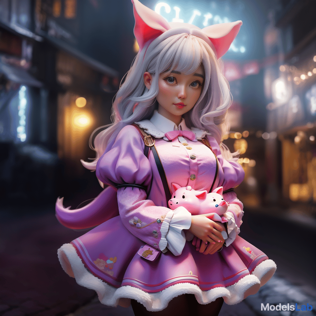  a little girl in front of the three pigs house in cartoon style hyperrealistic, full body, detailed clothing, highly detailed, cinematic lighting, stunningly beautiful, intricate, sharp focus, f/1. 8, 85mm, (centered image composition), (professionally color graded), ((bright soft diffused light)), volumetric fog, trending on instagram, trending on tumblr, HDR 4K, 8K