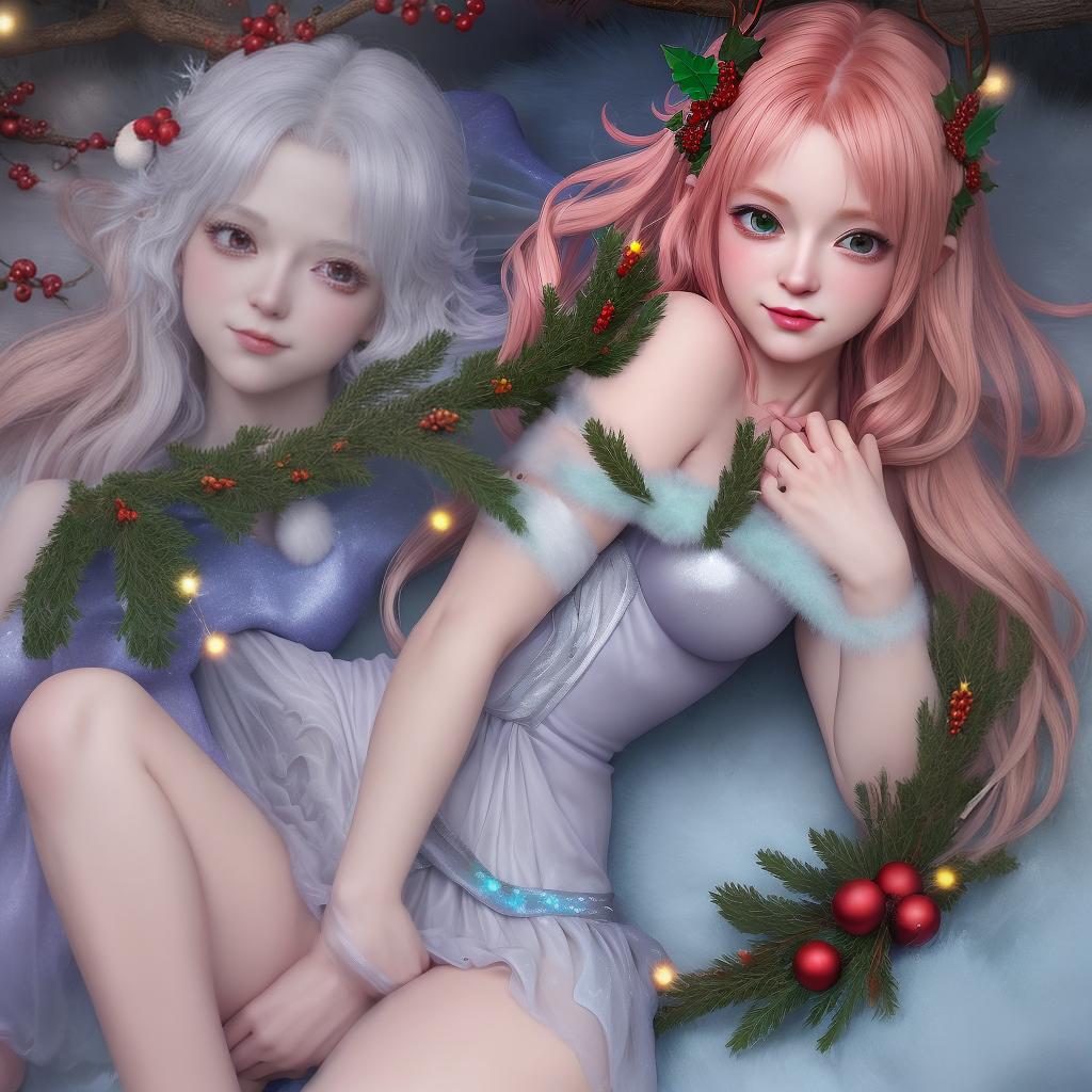  yule fairy anime style 8k