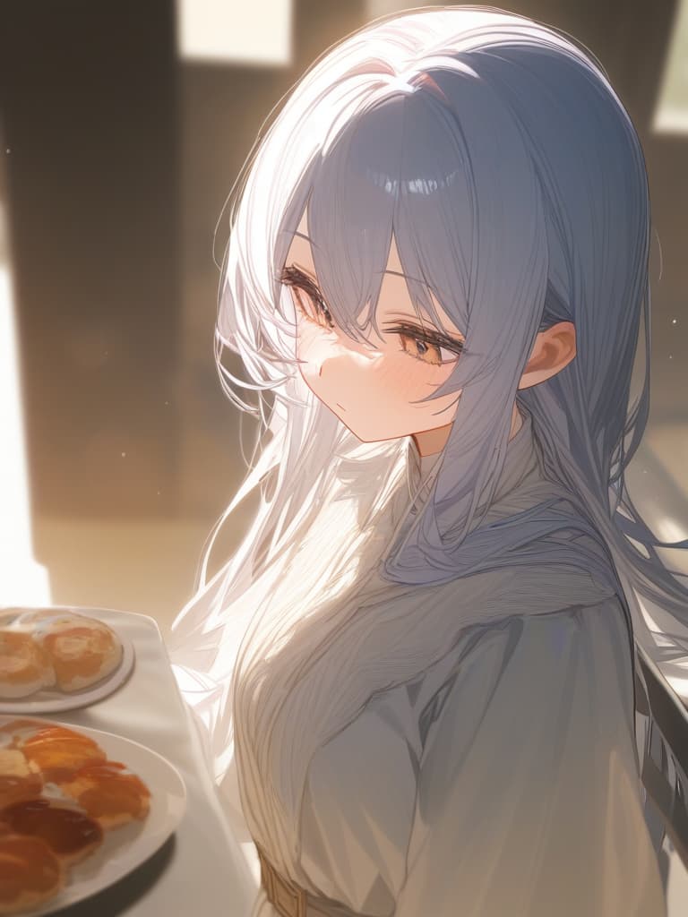  expressionless, skin white, food clothes, men, masterpiece, best quality,8k,ultra detailed,high resolution,an extremely delicate and beautiful,hyper detail