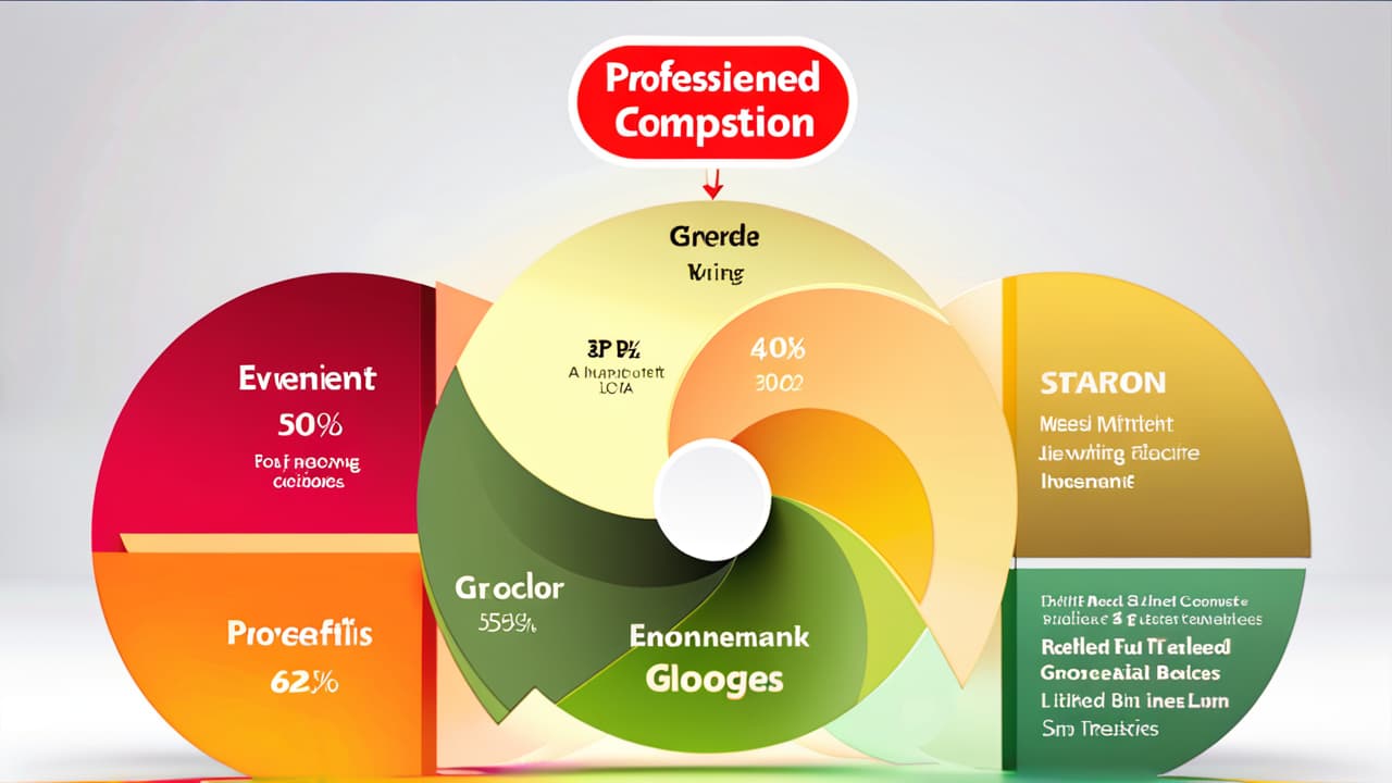  a balanced pie chart divided into three segments: 50% needs (depicted with groceries and bills), 30% wants (illustrated with leisure activities and dining), and 20% savings (shown with a piggy bank and investment icons). hyperrealistic, full body, detailed clothing, highly detailed, cinematic lighting, stunningly beautiful, intricate, sharp focus, f/1. 8, 85mm, (centered image composition), (professionally color graded), ((bright soft diffused light)), volumetric fog, trending on instagram, trending on tumblr, HDR 4K, 8K