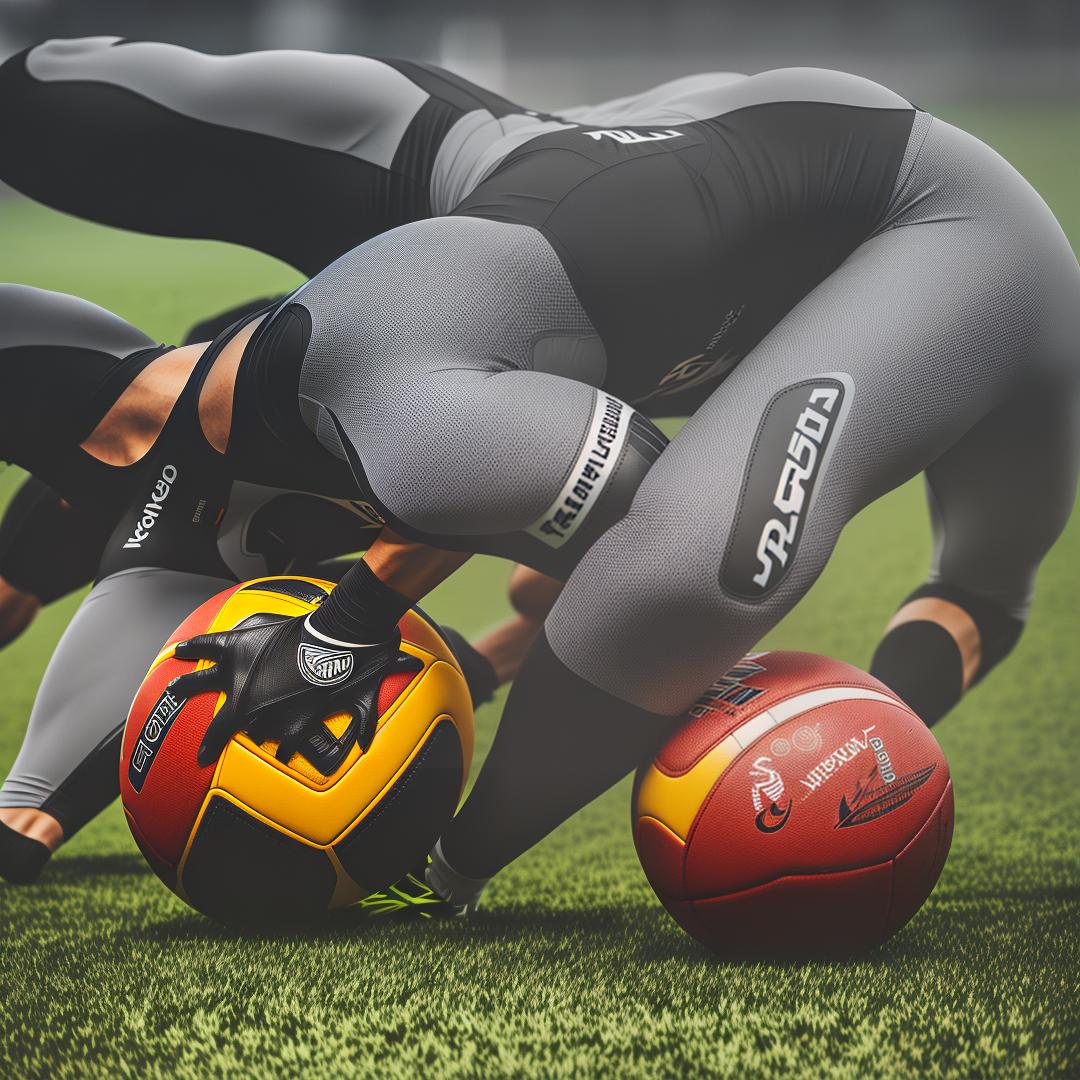  generate a video about football hyperrealistic, full body, detailed clothing, highly detailed, cinematic lighting, stunningly beautiful, intricate, sharp focus, f/1. 8, 85mm, (centered image composition), (professionally color graded), ((bright soft diffused light)), volumetric fog, trending on instagram, trending on tumblr, HDR 4K, 8K