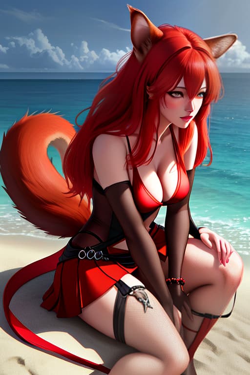 Draw a red squirrel relaxing on the beach., Anime style photo, Manga style, Digital art, glow effects, Hand drawn, render, 8k, octane render, cinema 4d, blender, dark, atmospheric 4k ultra detailed, cinematic sensual, Sharp focus, humorous illustration, hyperrealistic, big depth of field, Masterpiece, colors, 3d octane render, 4k, concept art, trending on artstation, hyperrealistic, Vivid colors hyperrealistic, full body, detailed clothing, highly detailed, cinematic lighting, stunningly beautiful, intricate, sharp focus, f/1. 8, 85mm, (centered image composition), (professionally color graded), ((bright soft diffused light)), volumetric fog, trending on instagram, trending on tumblr, HDR 4K, 8K