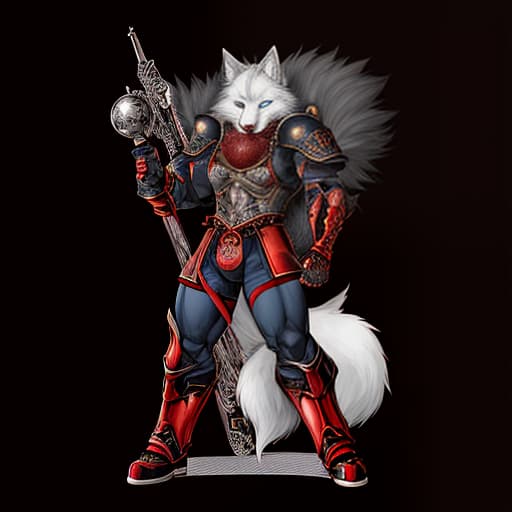  Furry, Fox, male brutal, torso, armor on legs, blue eyes, red fur, white hair., Sketch, Manga Sketch, Pencil drawing, Black and White, Manga, Manga style, Low detail, Line art, vector art, Monochromatic, by katsuhiro otomo and masamune shirow and studio ghilibi and yukito kishiro hyperrealistic, full body, detailed clothing, highly detailed, cinematic lighting, stunningly beautiful, intricate, sharp focus, f/1. 8, 85mm, (centered image composition), (professionally color graded), ((bright soft diffused light)), volumetric fog, trending on instagram, trending on tumblr, HDR 4K, 8K
