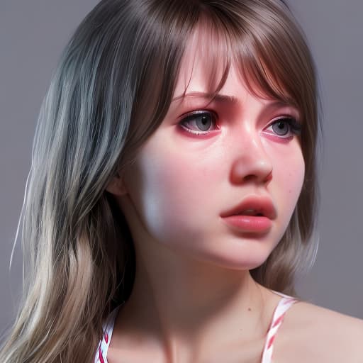 redshift style Mila Azul, full body, hyper realistic and detailed face, perfect body, perfect eyes and lips