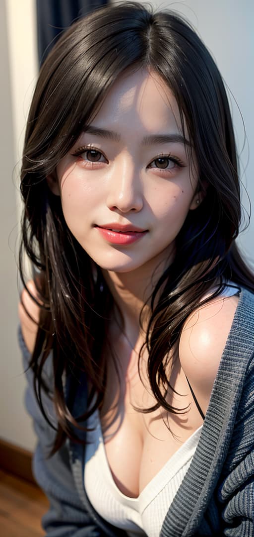  Best quality, masterpiece, ultra high res, (photorealistic:1.4), raw photo, (detail face:1.3), (realistic skin), deep shadow, dramatic lighting, beautiful, Japanese, intellectual, Erika Toda, cute, in her 40s, realistic, clean, healthy, mature vibe, bright, smiling, deep shadow, dramatic lighting, portrait, portrait size, unedited, symmetrical balance