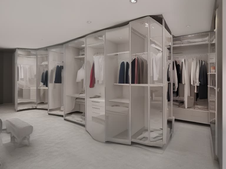 dvarchmodern the original wardrobe compartment in the dressing room. realistically, 8k