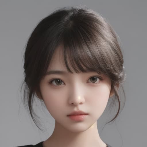  girl, best quality, solo, headshot, simple background