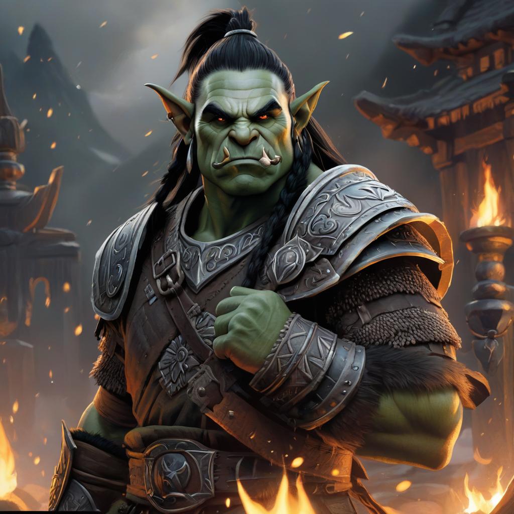  a legend orc chief