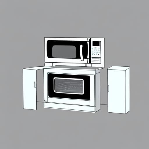  Samsung microwave oven model mw73vr. Vector graphics