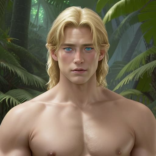  Tarzan actor blonde hunk dude face