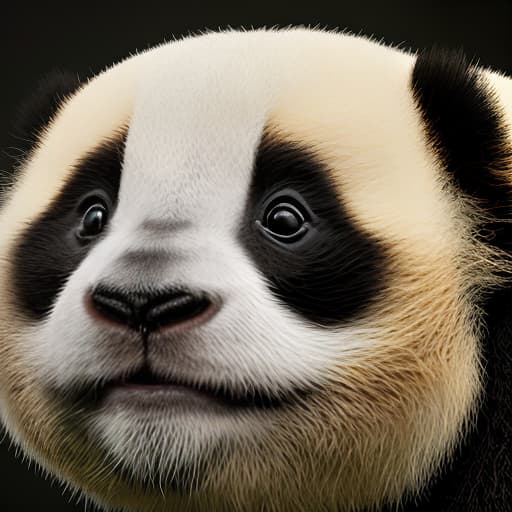 redshift style Smiling panda