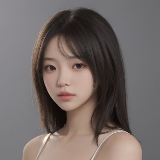  girl, best quality, solo, headshot, simple background