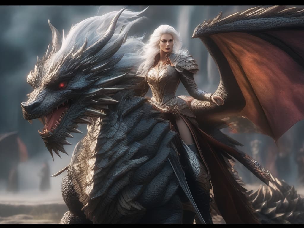  white hair, a young about , a long hair, a semi dragon, a dragon corner and tail, small s, white dress, masterpiece, best quality,8k,ultra detailed,high resolution,an extremely delicate and beautiful,hyper detail hyperrealistic, full body, detailed clothing, highly detailed, cinematic lighting, stunningly beautiful, intricate, sharp focus, f/1. 8, 85mm, (centered image composition), (professionally color graded), ((bright soft diffused light)), volumetric fog, trending on instagram, trending on tumblr, HDR 4K, 8K