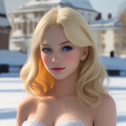  the most beautiful young blonde in russia