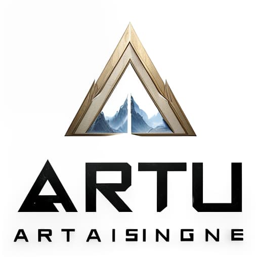  artu logo, shot 35 mm, realism, octane render, 8k, trending on artstation, 35 mm camera, unreal engine, hyper detailed, photo realistic maximum detail, volumetric light, realistic matte painting, hyper photorealistic, trending on artstation, ultra detailed, realistic