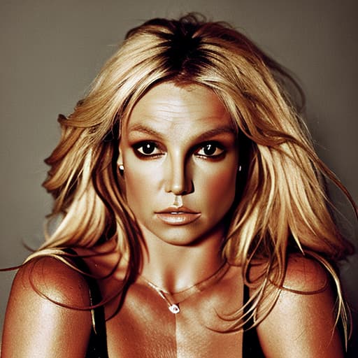 portrait+ style Britney Spears queer face