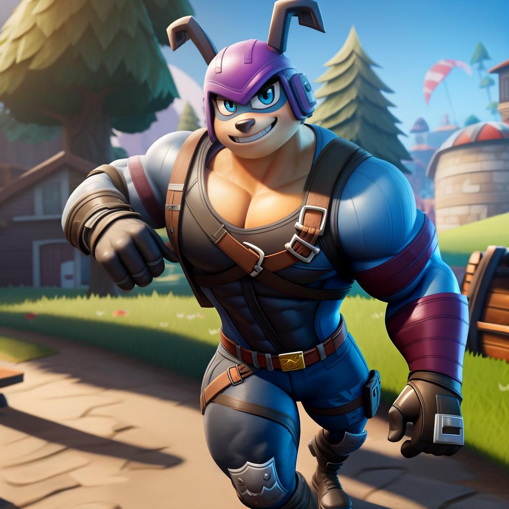  dash incredible (Fortnite), full body, open eyes, masterpiece, 4k, fine details,