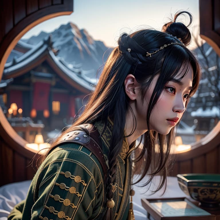  best quality, masterpiece, ultra high res, (photorealistic:1.4), raw photo, (realistic skin), ((((masterpiece)))), best quality, very high resolution, ultra detailed, in frame, ancient, chinese, military strategist, wise, general, battle tactics, leader, historical figure, scholar, strategist, warrior, mastermind, philosopher, ancient china, tactical genius, philosopher, author, military leader, strategist, philosopher., deep shadow, dramatic lighting