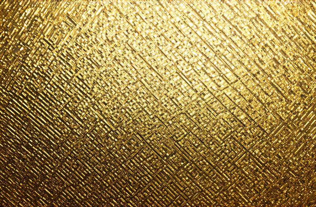  professional detailed photography, abstract golden digital geometric background, rotated 30 degrees, on blurred golden background ar 3:2, (muted colors, dim colors, soothing tones), (vsco:0.3)