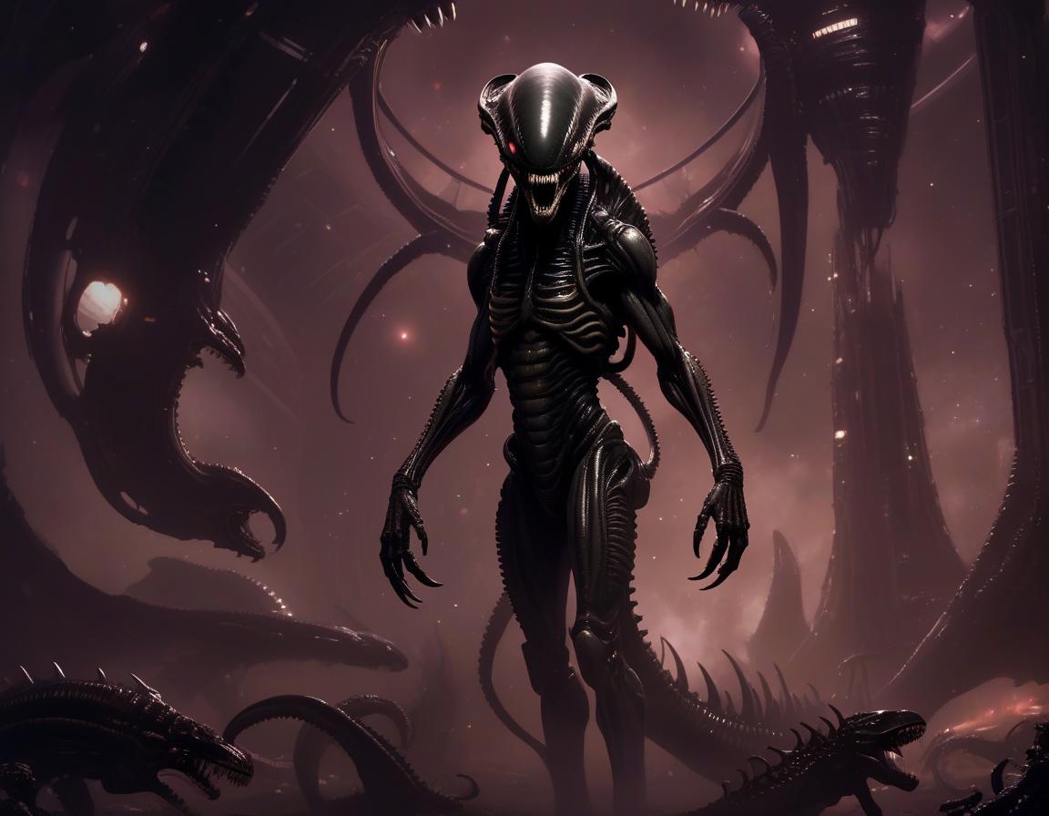  species, xenomorph, monster, jaw, space, realism, horror