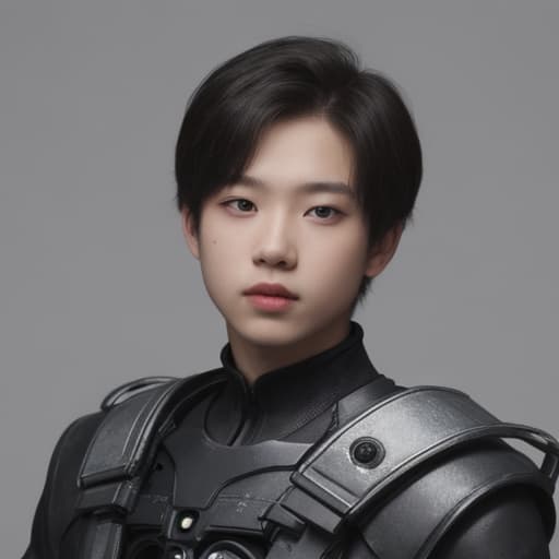  boy, best quality, solo, headshot, simple background