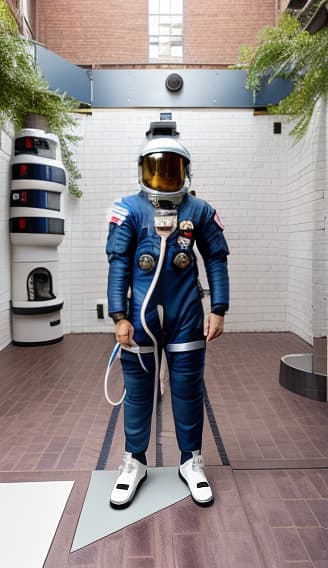  Astronaut style, full body, space suit, Astronaut helmet