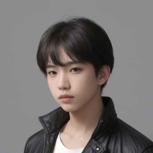  boy, best quality, solo, headshot, simple background