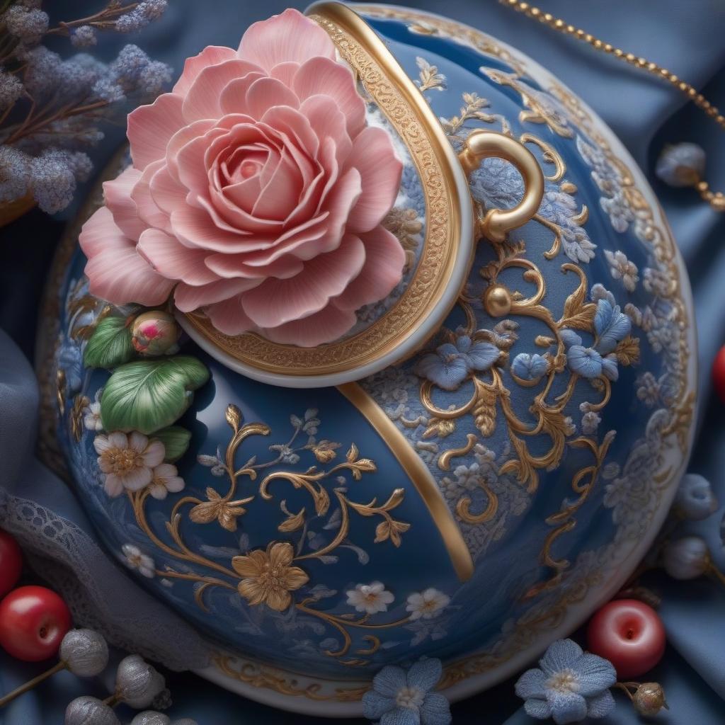  Still life with beautiful porcelain love. hyperrealistic, full body, detailed clothing, highly detailed, cinematic lighting, stunningly beautiful, intricate, sharp focus, f/1. 8, 85mm, (centered image composition), (professionally color graded), ((bright soft diffused light)), volumetric fog, trending on instagram, trending on tumblr, HDR 4K, 8K