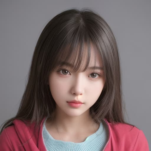  girl, best quality, solo, headshot, simple background