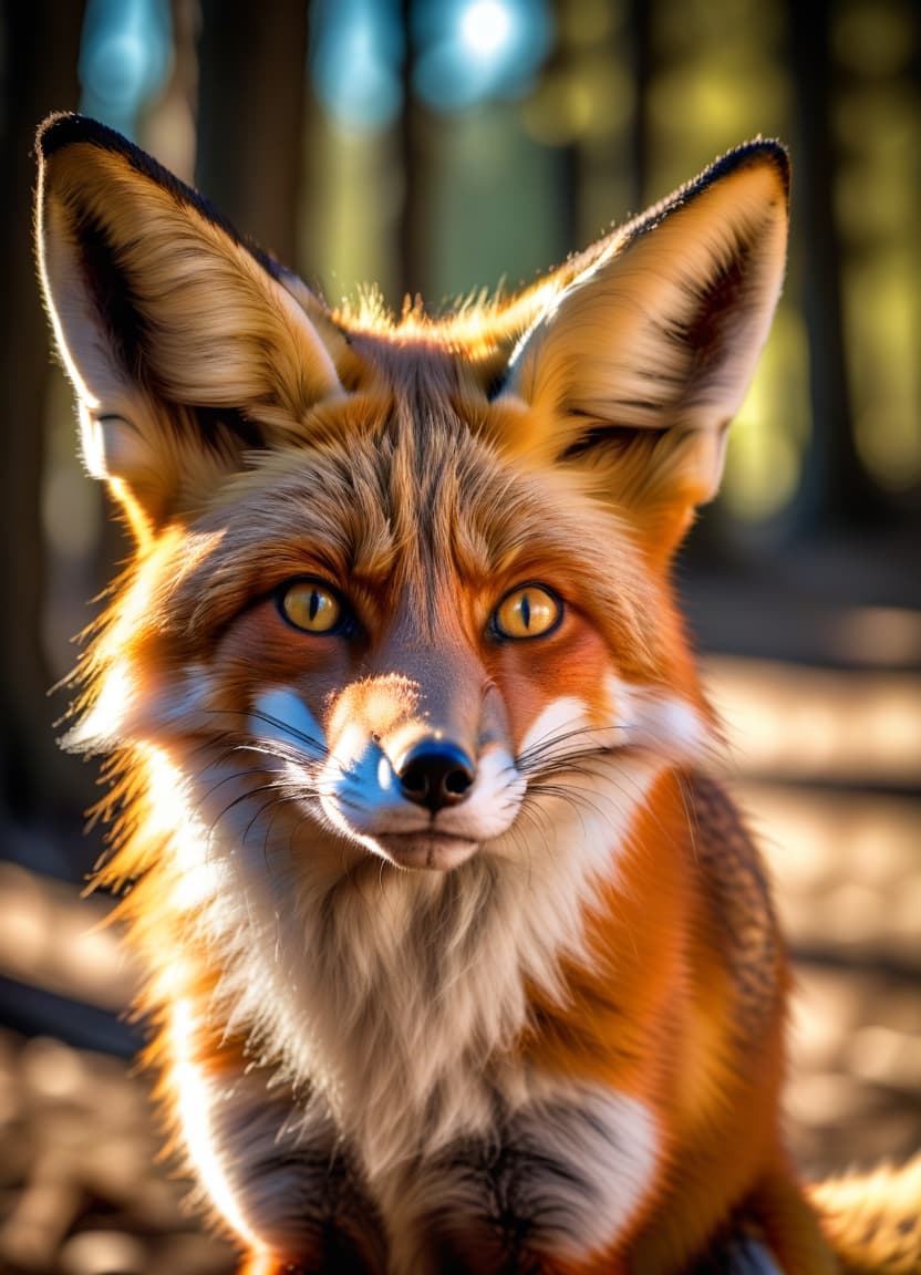  hdr photo of make him fox ears . high dynamic range, vivid, rich details, clear shadows and highlights, realistic, intense, enhanced contrast, highly detailed