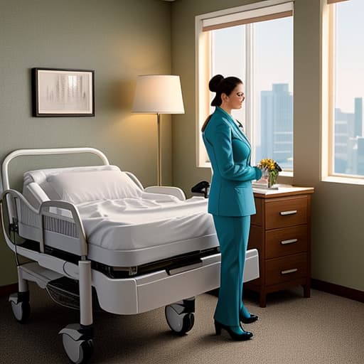  senior in a hospital emergancy room hyperrealistic, full body, detailed clothing, highly detailed, cinematic lighting, stunningly beautiful, intricate, sharp focus, f/1. 8, 85mm, (centered image composition), (professionally color graded), ((bright soft diffused light)), volumetric fog, trending on instagram, trending on tumblr, HDR 4K, 8K