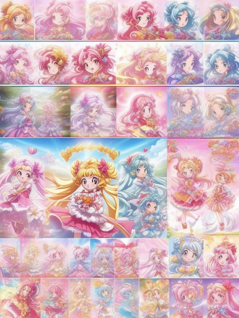  pretty cure style, (2girls: 1.2), ((pink long hair pretty cure: 1.2, 😄), ((break: 1.4))), (((break: 1.4))), ((((break) bob cut pretty cure: 1.5, 😑))), back to back , ((presed bare hip hip: 1.5))), (infant body shaped), open mouth, happy smile: 1.2 e, best quality: 1.4, masterpiece: 1.4 , ultra detailed texture, absurd resolution, 8k illustration, 💩: 0.00.00.00., 💩, 💩, 💩, 💩, 💩,