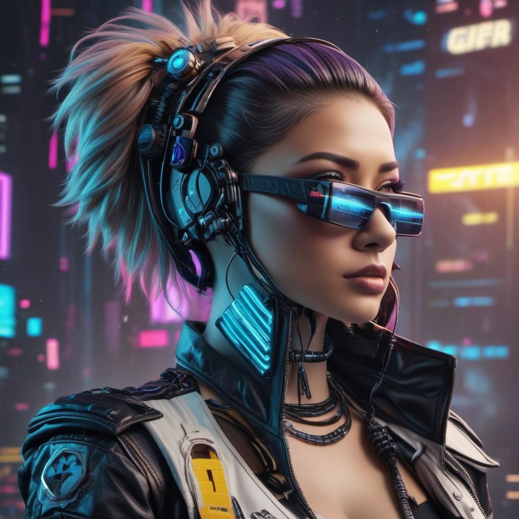  , cyberpunk style