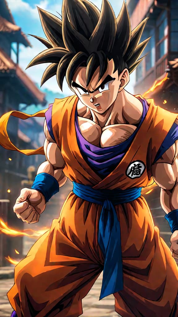  anime art: gohan from dragon ball with untapped potential surpassing even goku's power. hyperrealistic, full body, detailed clothing, highly detailed, cinematic lighting, stunningly beautiful, intricate, sharp focus, f/1. 8, 85mm, (centered image composition), (professionally color graded), ((bright soft diffused light)), volumetric fog, trending on instagram, trending on tumblr, HDR 4K, 8K