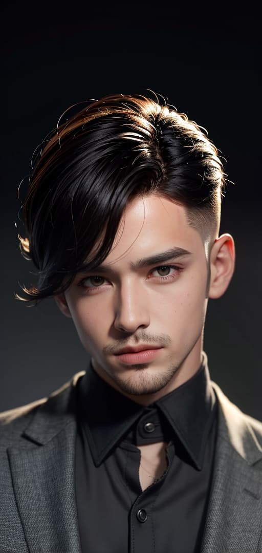  Best quality, masterpiece, ultra high res, (photorealistic:1.4), raw photo, (detail face:1.3), (realistic skin), deep shadow, dramatic lighting, stylish, handsome, a man, trendy haircut, masculine, dapper, cool guy, fashionable, attractive, good-looking, trendy, chic, well-groomed, stylish outfit, trendy hairstyle, fashionable, charismatic, trendy, suave, trendy haircut, deep shadow, dramatic lighting, portrait, portrait size, unedited, symmetrical balance