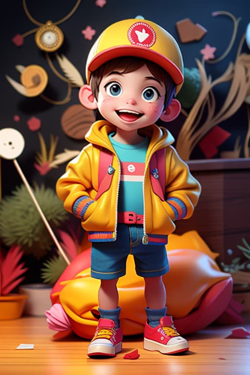  cartoon boy, advertising photo,high quality, good proportion, masterpiece , the image is captured with an 8k camera