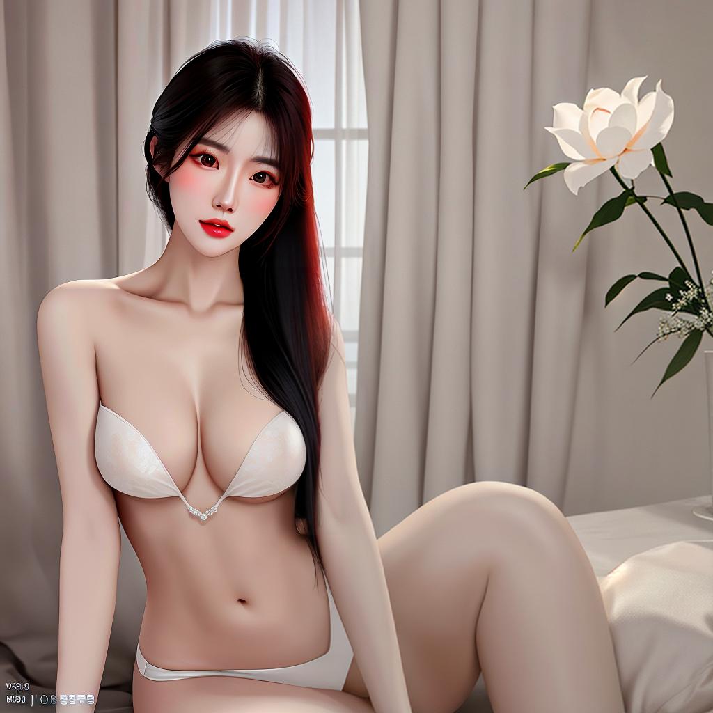  a scene of a korean woman with long hair, a very beautiful naked body, and a pretty face having sex with a muscular man hyperrealistic, full body, detailed clothing, highly detailed, cinematic lighting, stunningly beautiful, intricate, sharp focus, f/1. 8, 85mm, (centered image composition), (professionally color graded), ((bright soft diffused light)), volumetric fog, trending on instagram, trending on tumblr, HDR 4K, 8K