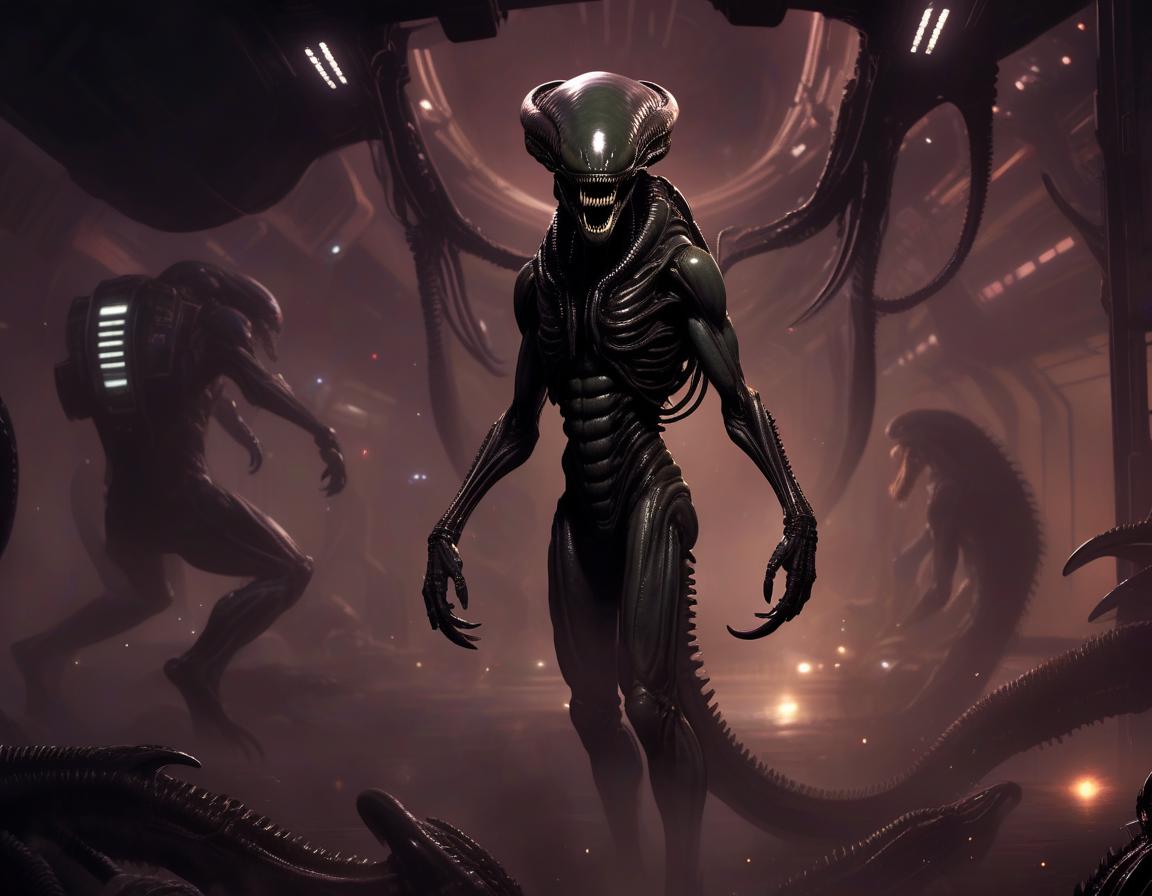  species, xenomorph, monster, jaw, space, realism, horror