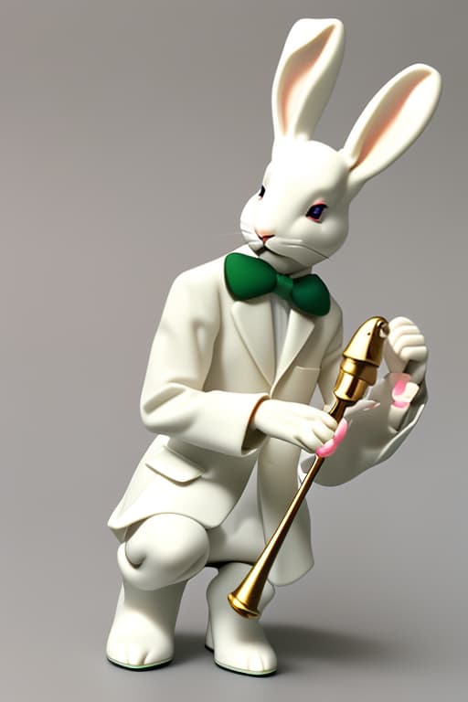  White rabbit smoking pipe