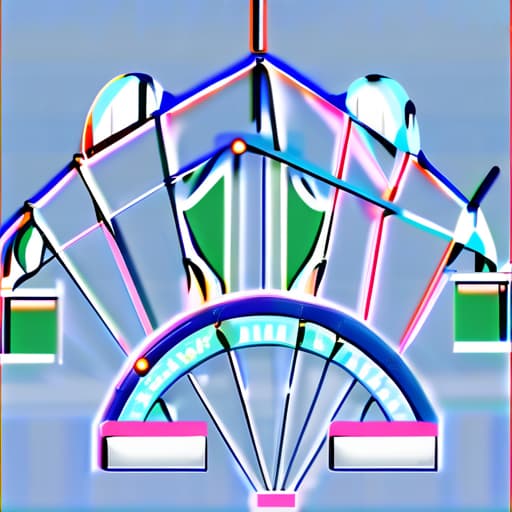  remove the background from the image so that only the ferris wheel remains